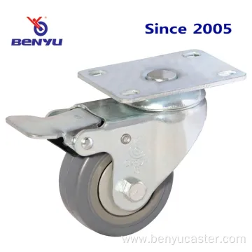 furniture Swivel TPR Caster with Brake